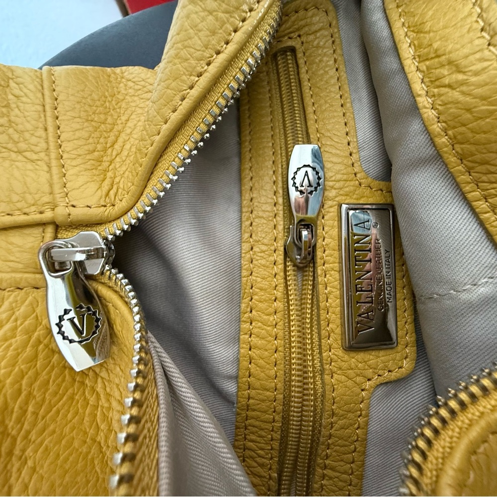 VALENTINA ITALIAN PEBBLED LEATHER - Picture 8 of 9